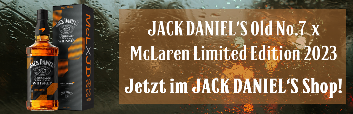 JACK DANIEL’S Old No.7 x McLaren Limited Edition 2023 jetzt bestellen!