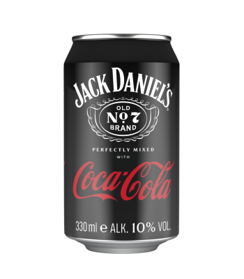 Jack Daniel's & Coca-Cola - 0,33l Dose