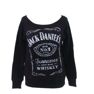 JACK DANIEL'S Damen Pullover "Label" schwarz