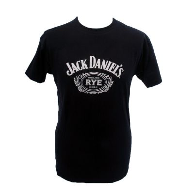 JACK DANIEL'S Herren Tennessee Rye T-Shirt Cartouche