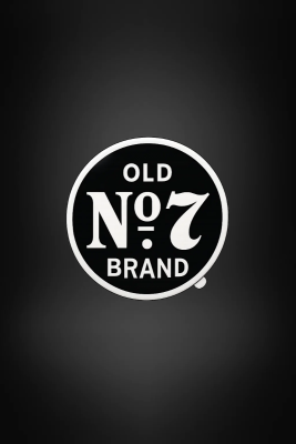 JACK DANIEL'S Sticker mit klassischem Old No. 7 Bug Logo


