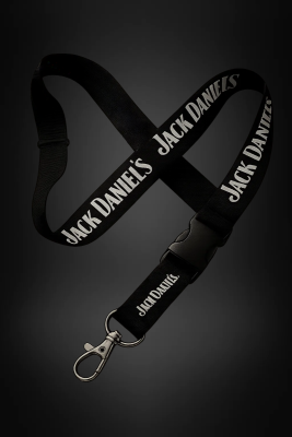 JACK DANIEL'S Schlüsselband - schwarz