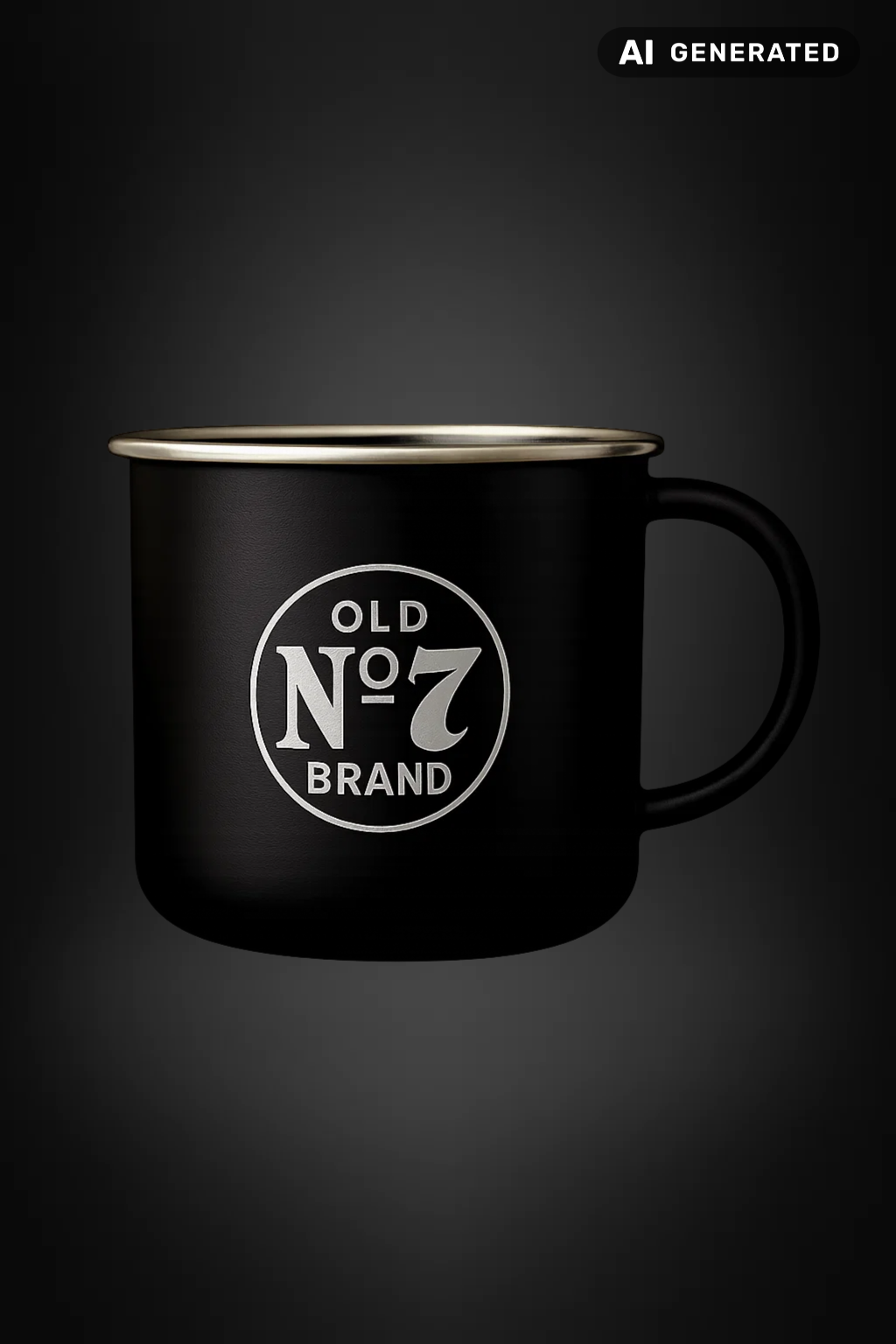 JACK DANIEL'S Edelstahl-Tasse Old No.7